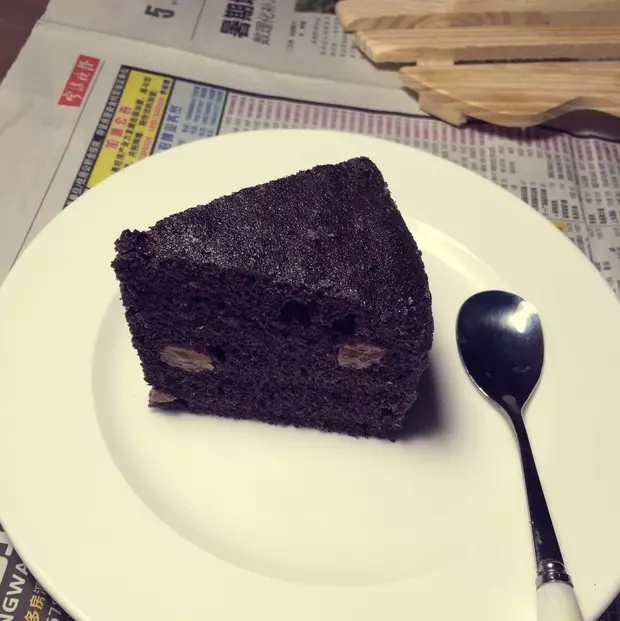 黑米糕（少油戚風版）