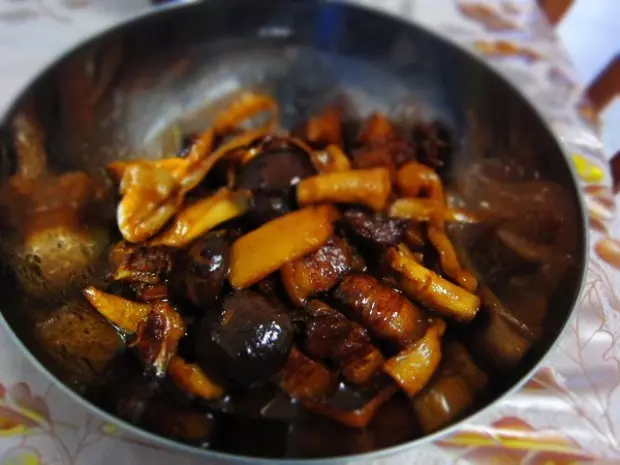蘿蔔乾香菇燒肉