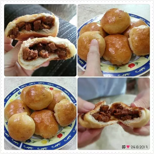 香港式叉燒餐包
