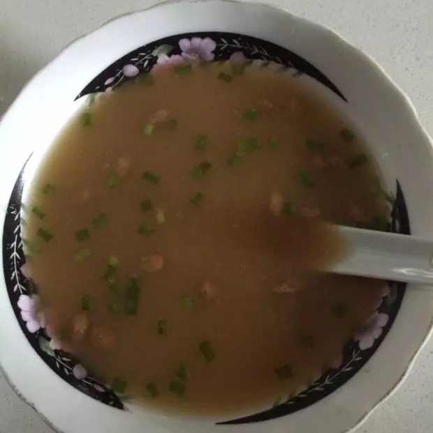 納豆味噌湯