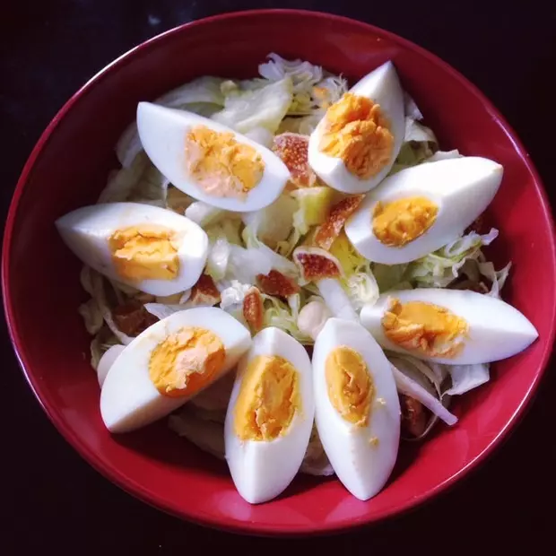 田園雞蛋蔬菜沙拉 減肥輕食