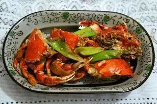 蔥姜炒螃蟹