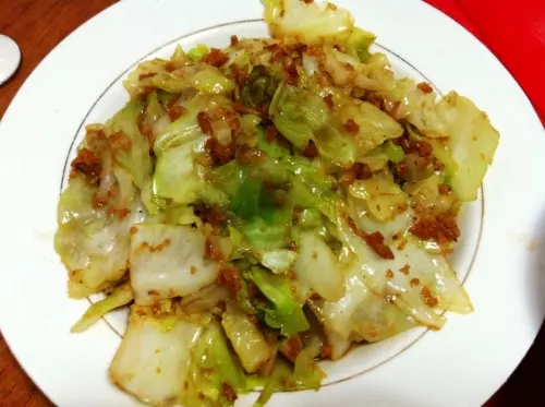 蝦米炒包菜