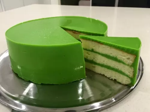 Pandan Layer Cake班蘭千層蛋糕