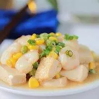 蚝油蝦仁豆腐的做法