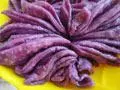 紫薯菊花捲的做法