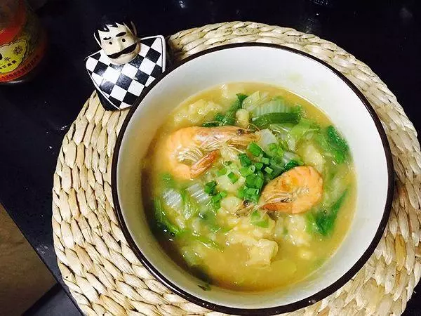 海鮮蔬菜疙瘩湯的做法