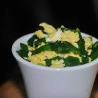 韭菜炒蛋的做法