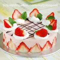 草莓酸奶慕司蛋糕的做法