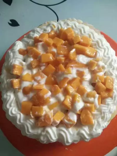 芒果千層蛋糕8寸