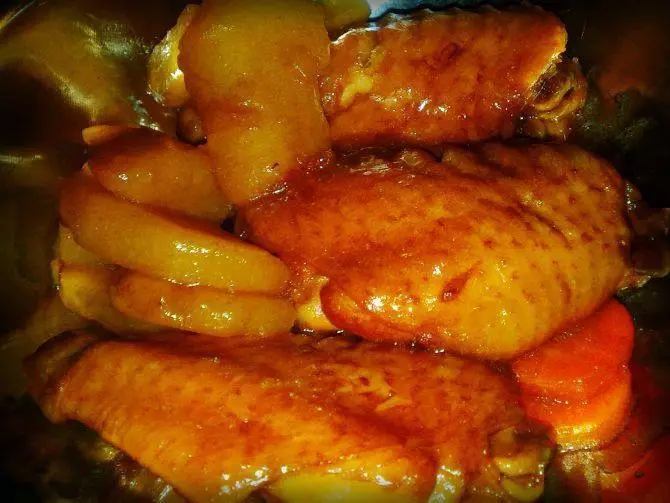 土豆紅燒雞翅