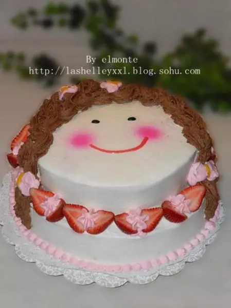 小美女蛋糕