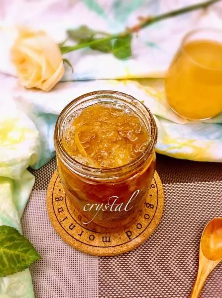 自製清香滋潤蜂蜜柚子茶