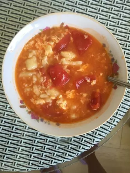番茄疙瘩湯