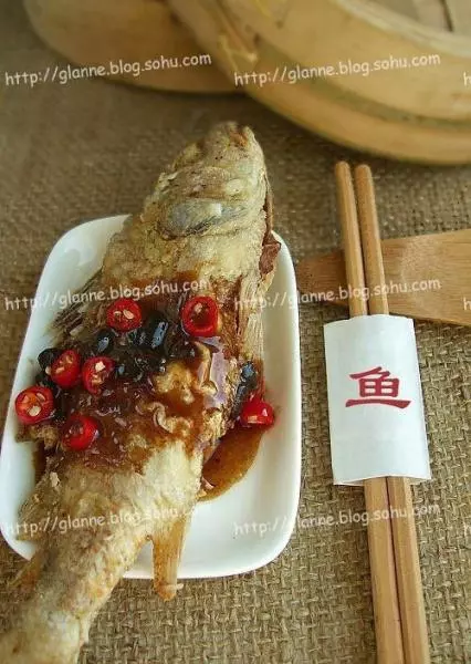 豉椒脆皮黃花魚