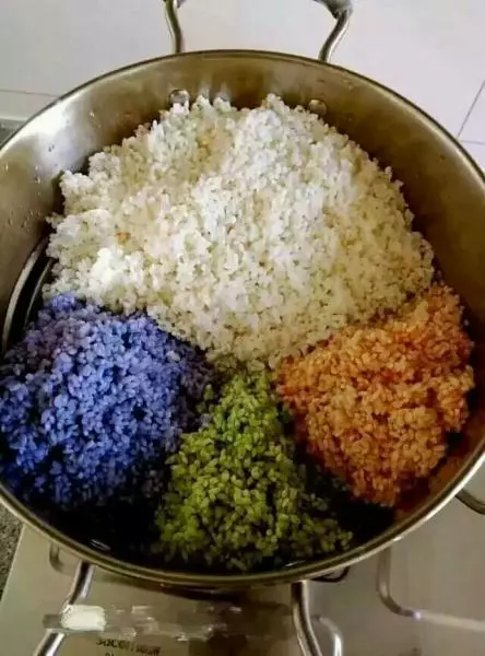 彩色營養米飯