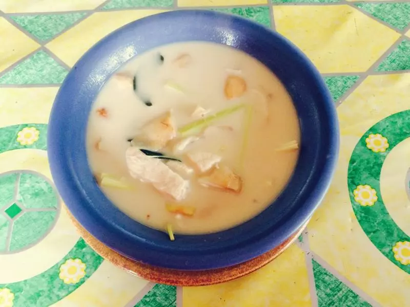 椰汁鮮蝦湯