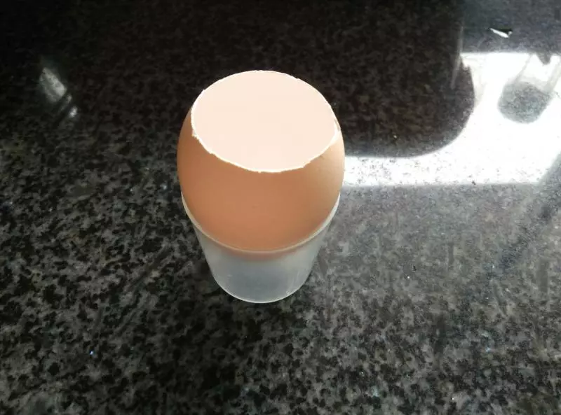 [小創意]自製雞蛋布丁杯