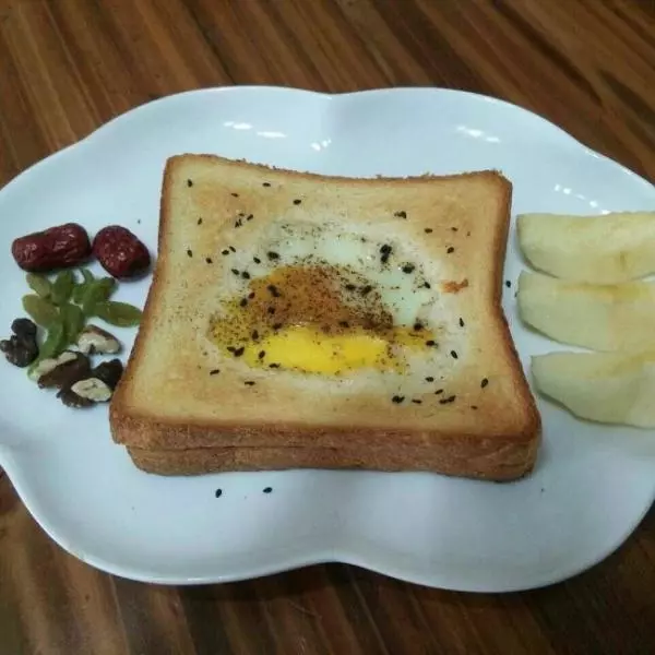 營養早餐-雞蛋土司