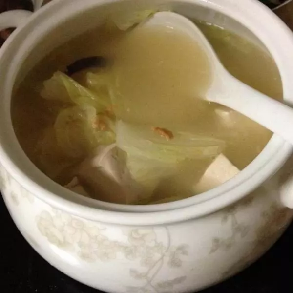 三文魚豆腐湯
