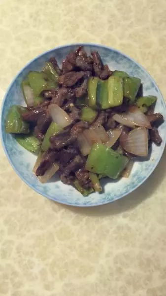 青椒洋蔥炒牛肉