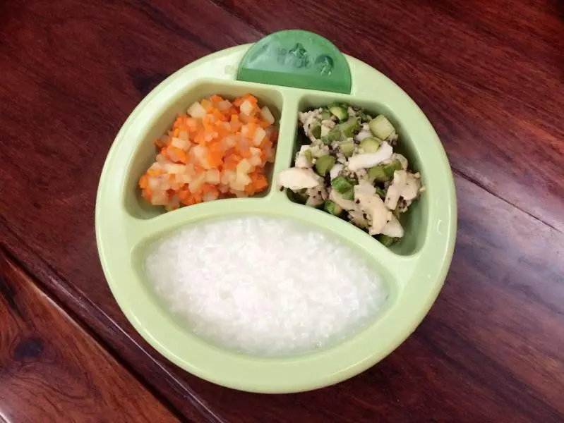 寶寶輔食——香菇蘆筍桂魚片