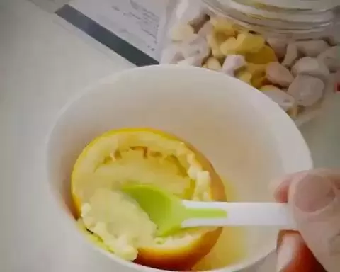 甜橙蒸蛋黃（寶寶輔食）