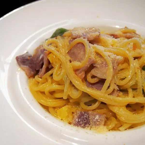乳酪培根蛋義大利面Spaghetti alla Carbonara~純正義大利風味