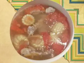 雞骨玉米湯