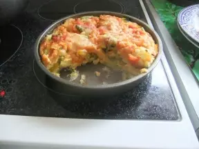 雞肉蔬菜蛋餅(Frittata)