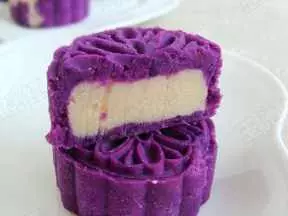 紫薯芸豆月餅