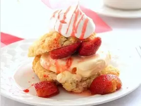 草莓酥餅Strawberry Shortcake