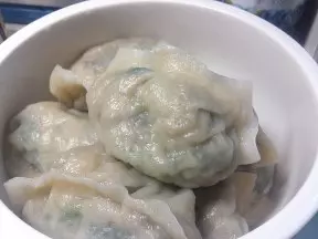 青菜餃