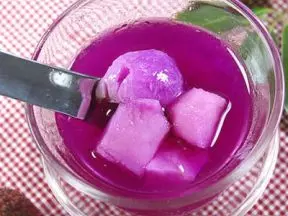 荔枝馬蹄火龍果汁糖水