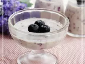 藍莓酸奶布丁