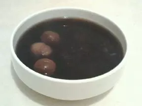 黑米桂圓粥（家常）
