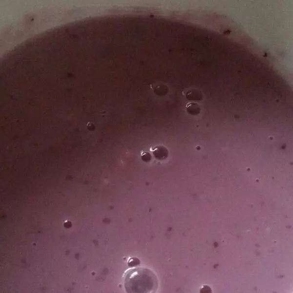 紫薯紅棗牛奶米糊