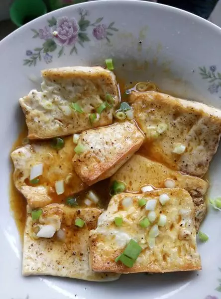 黃油鐵板豆腐