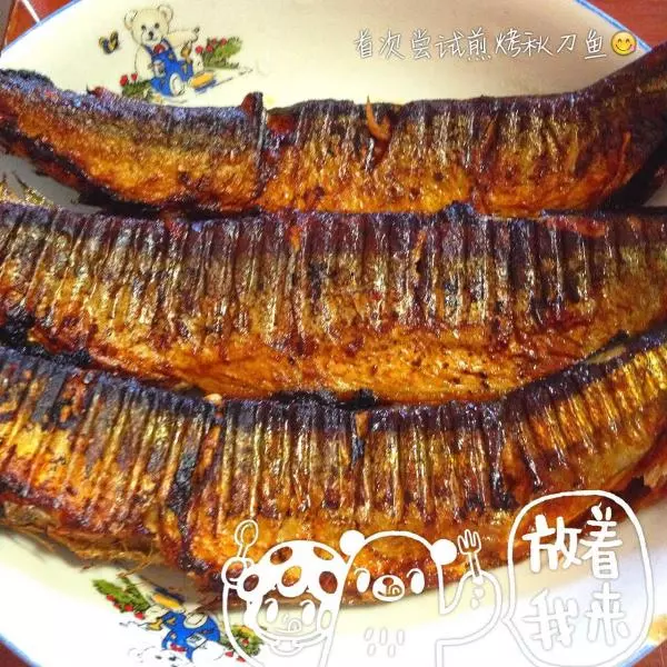 電餅鐺版簡易香煎秋刀魚