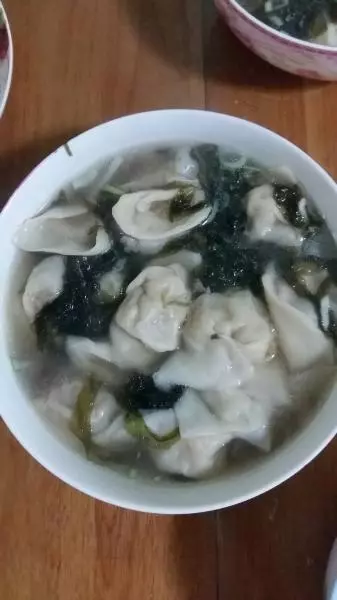 大白菜豬肉餛飩