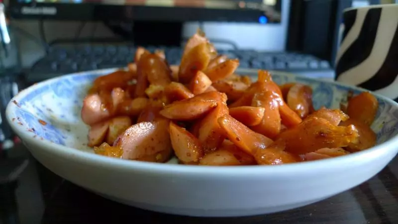 煎脆腸 夏日小零食~