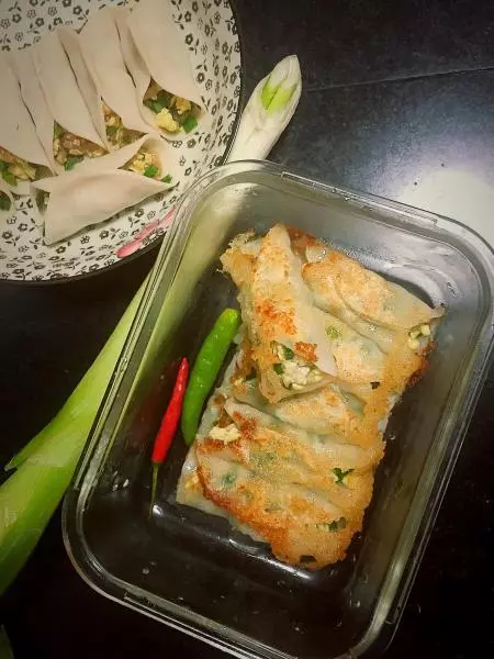 簡易版煎餃/三鮮鍋貼