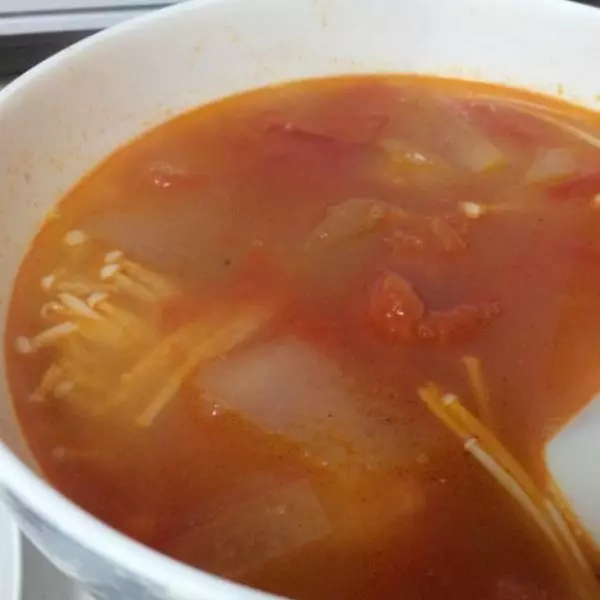 番茄冬瓜金針菇湯