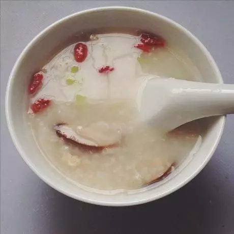 香菇雞茸粥