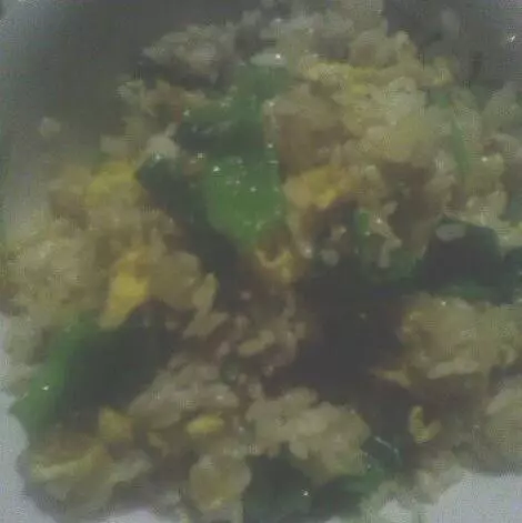 土豆炒米飯。簡約版