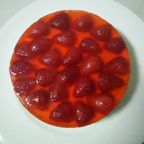 草莓果凍奶酪蛋糕