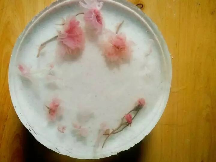 紅棗藍莓櫻花慕斯