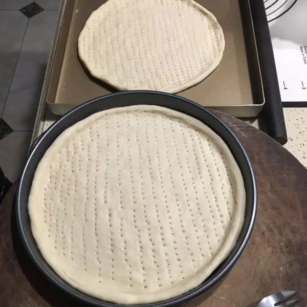 超簡單9寸披薩皮（2個）的製作
