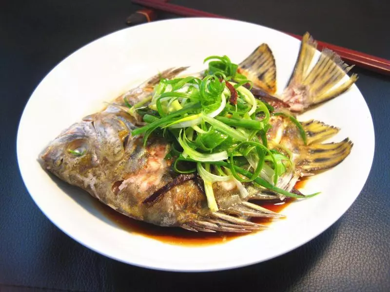 陳皮蒸金鼓魚