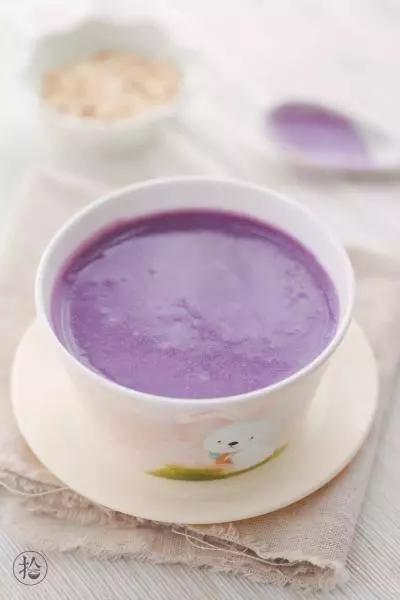 燕麥紫薯奶香米糊